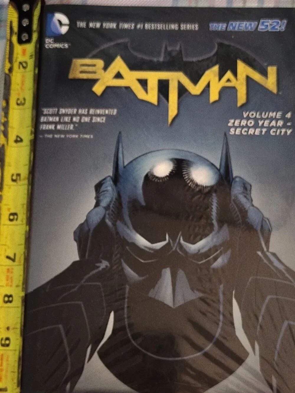 Batman Volume 4 Zero Year Secret City Graphic Novel Trade Paperback DC Comics